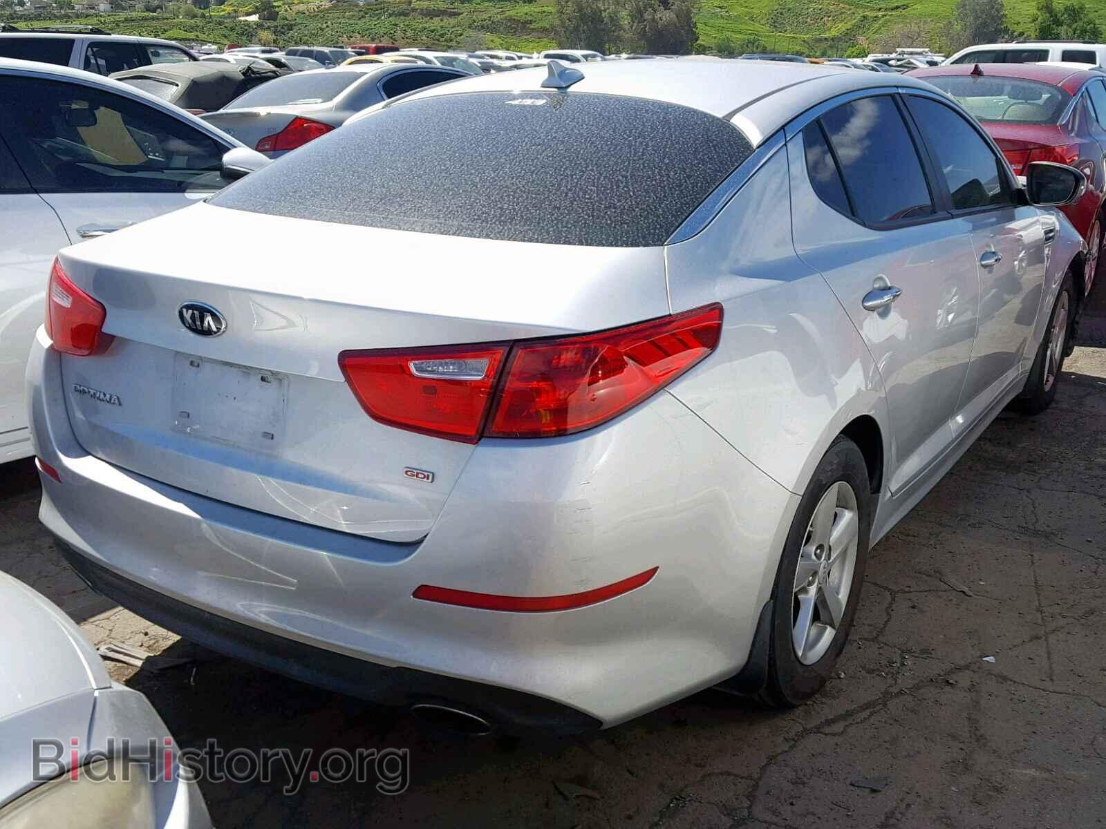 2015 KIA OPTIMA - VIN: 5XXGM4A76FG372813 - Фото 4