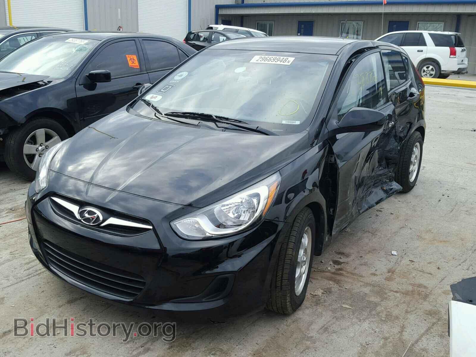 2013 HYUNDAI ACCENT - VIN: KMHCT5AE4DU059672 - Фото 2