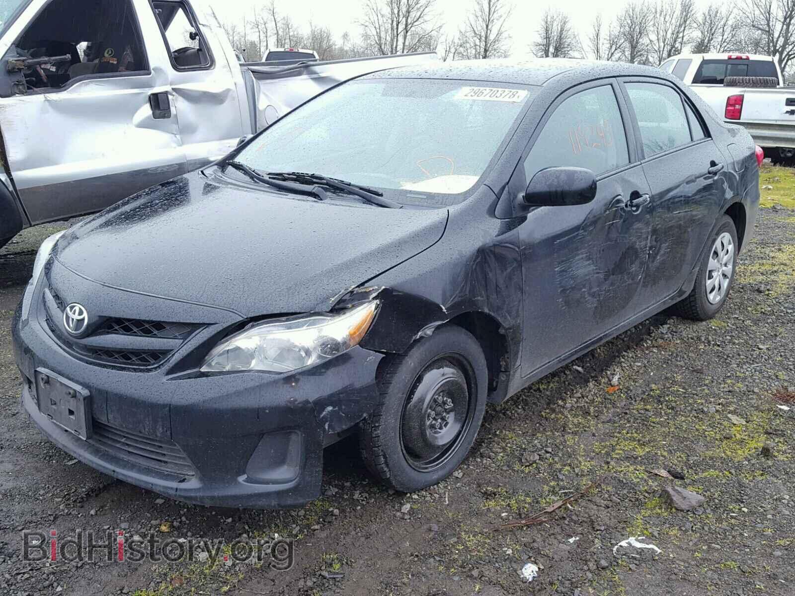2011 TOYOTA COROLLA BA - VIN: 2T1BU4EEXBC606813 - Фото 2