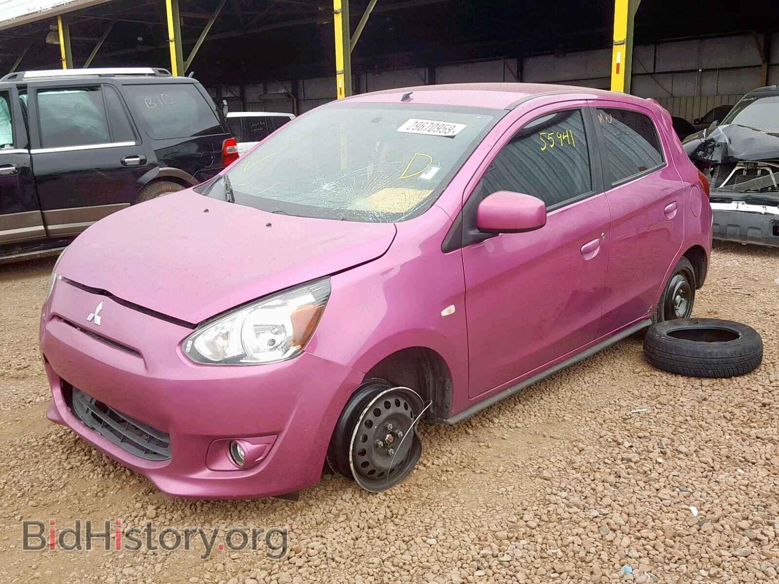 2014 MITSUBISHI MIRAGE - VIN: ML32A3HJ3EH022171 - Фото 2