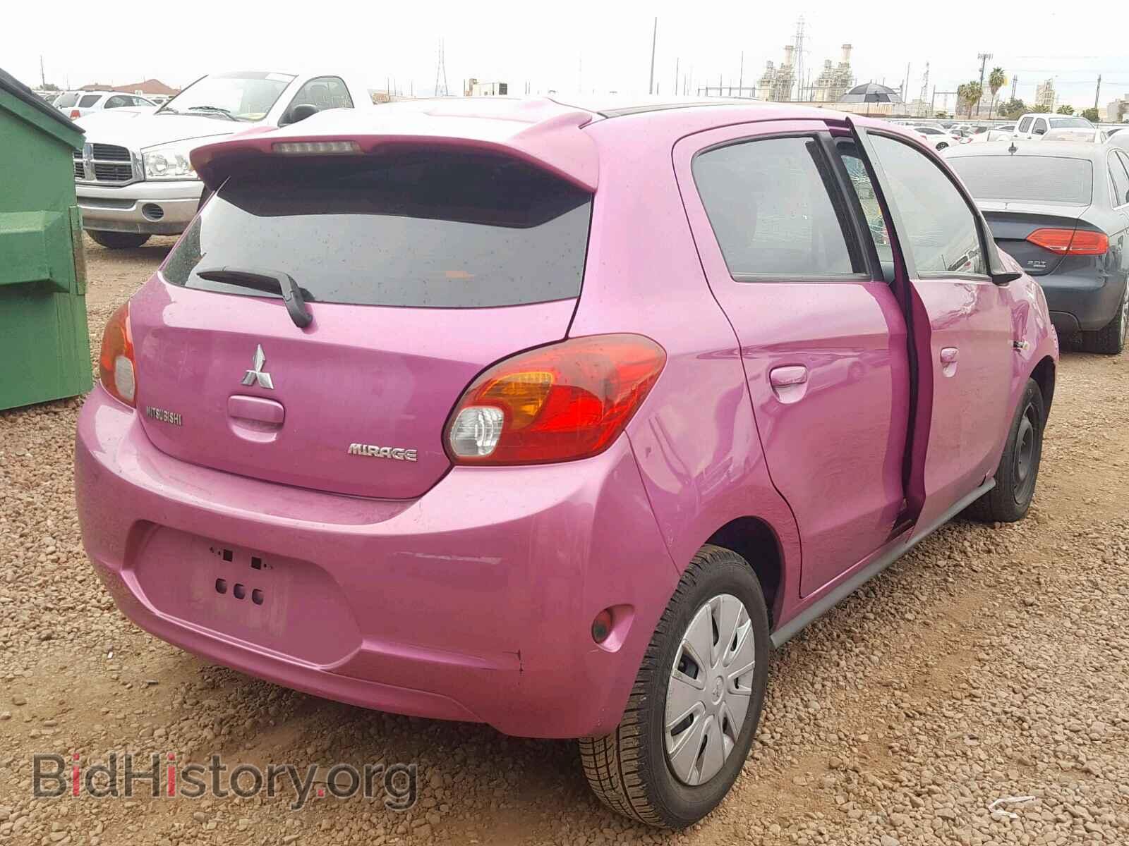 2014 MITSUBISHI MIRAGE - VIN: ML32A3HJ3EH022171 - Фото 4