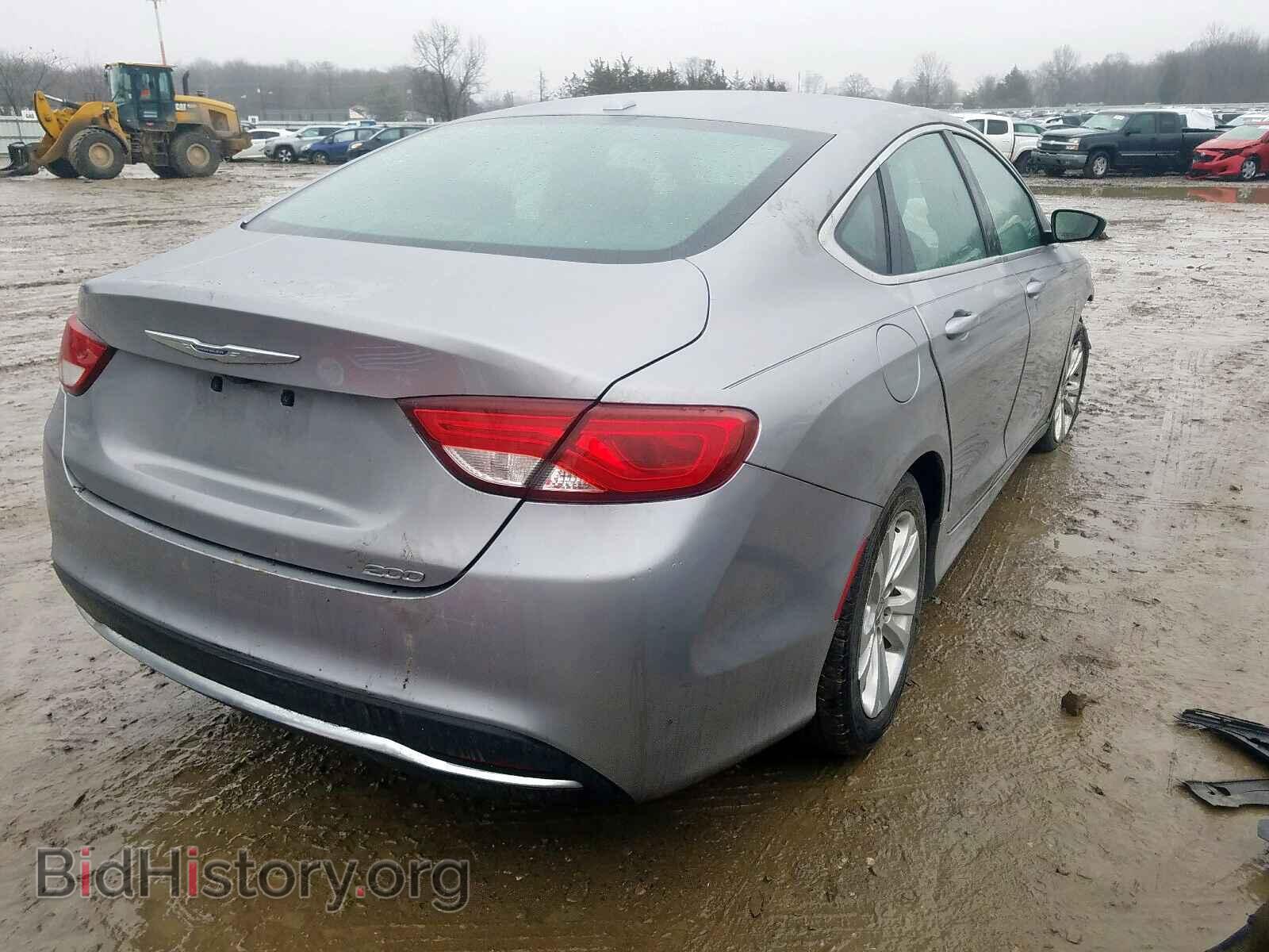 2015 CHRYSLER 200 - VIN: 1C3CCCAB7FN605249 - Фото 4
