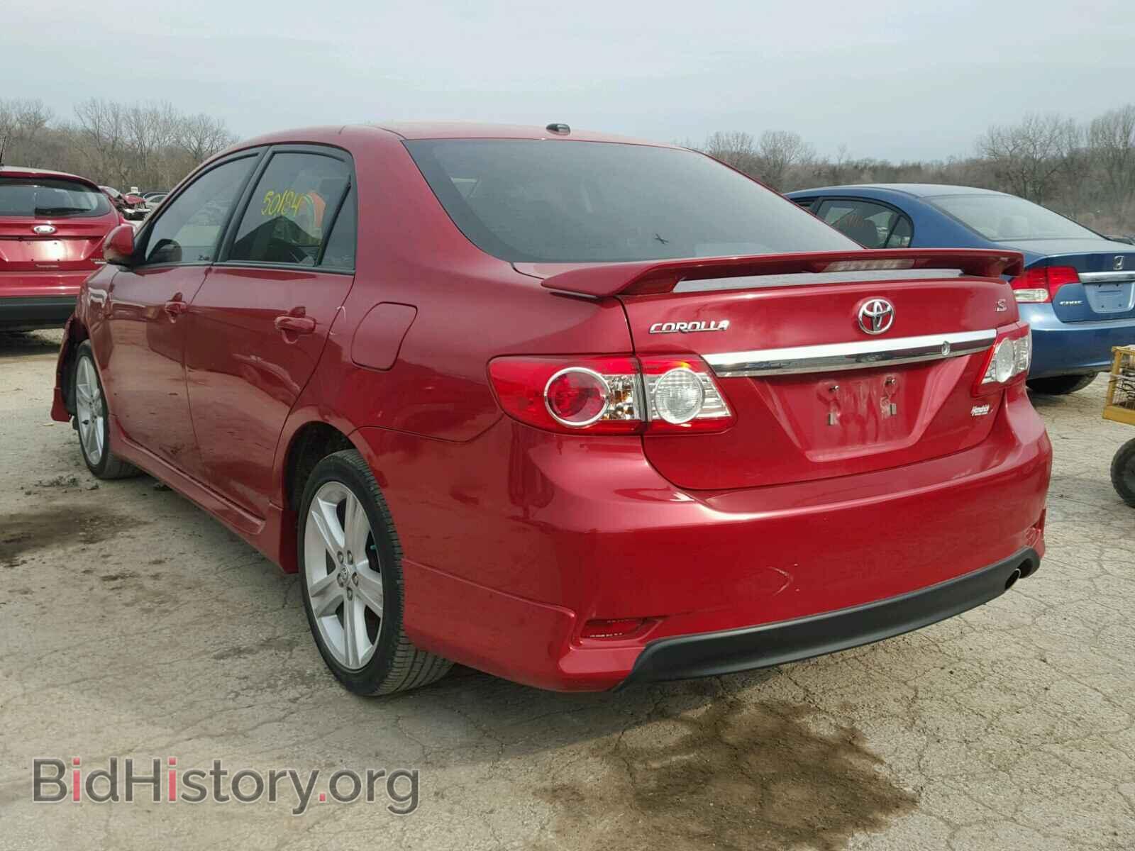 2013 TOYOTA COROLLA BA - VIN: 5YFBU4EE5DP163487 - Фото 3