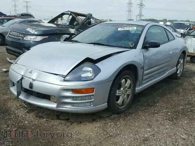 2001 MITSUBISHI ECLIPSE - VIN: 4A3AC54H31E015991 - Фото 2