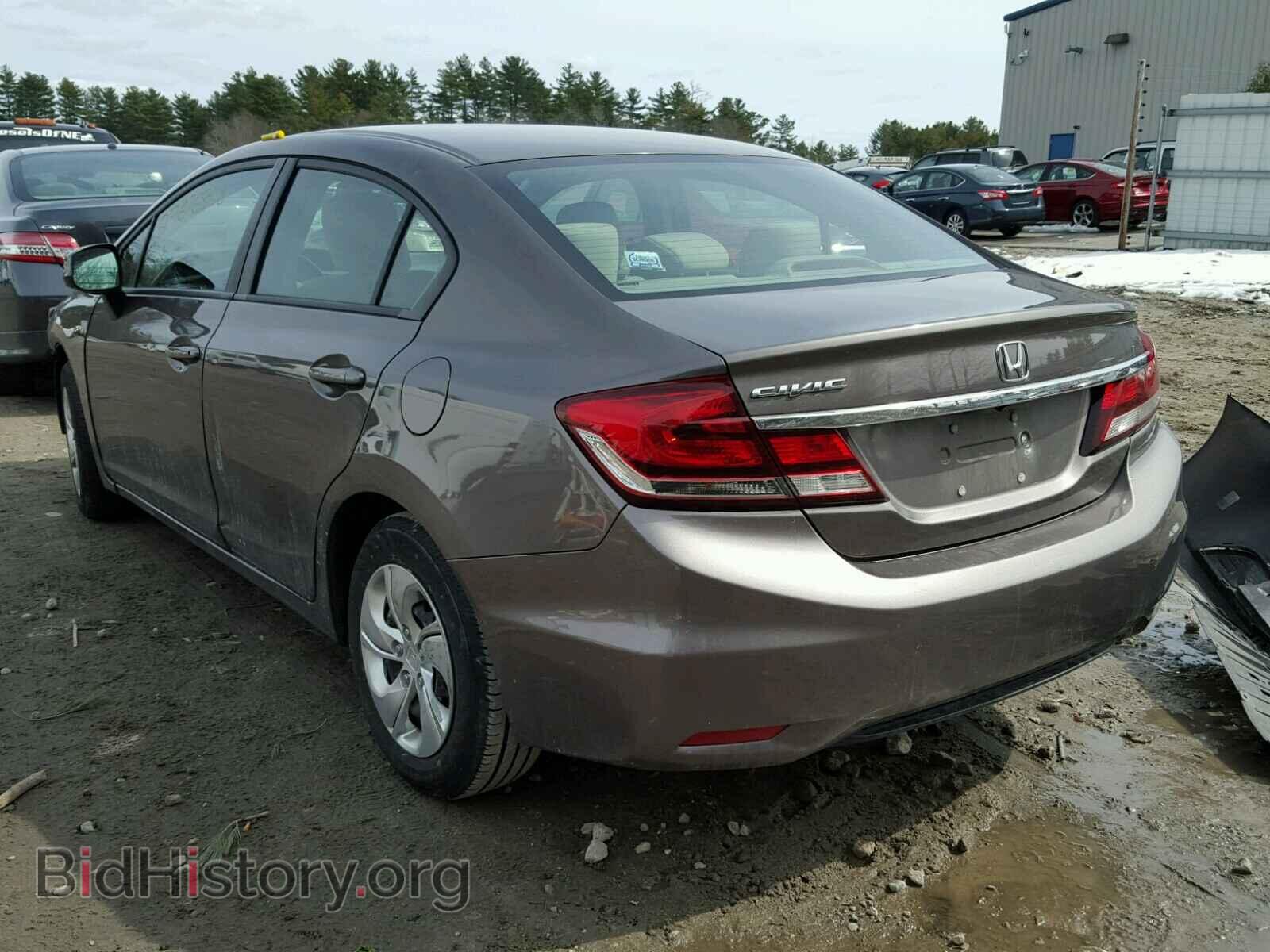 2013 HONDA CIVIC - VIN: 2HGFB2F55DH597524 - Фото 3