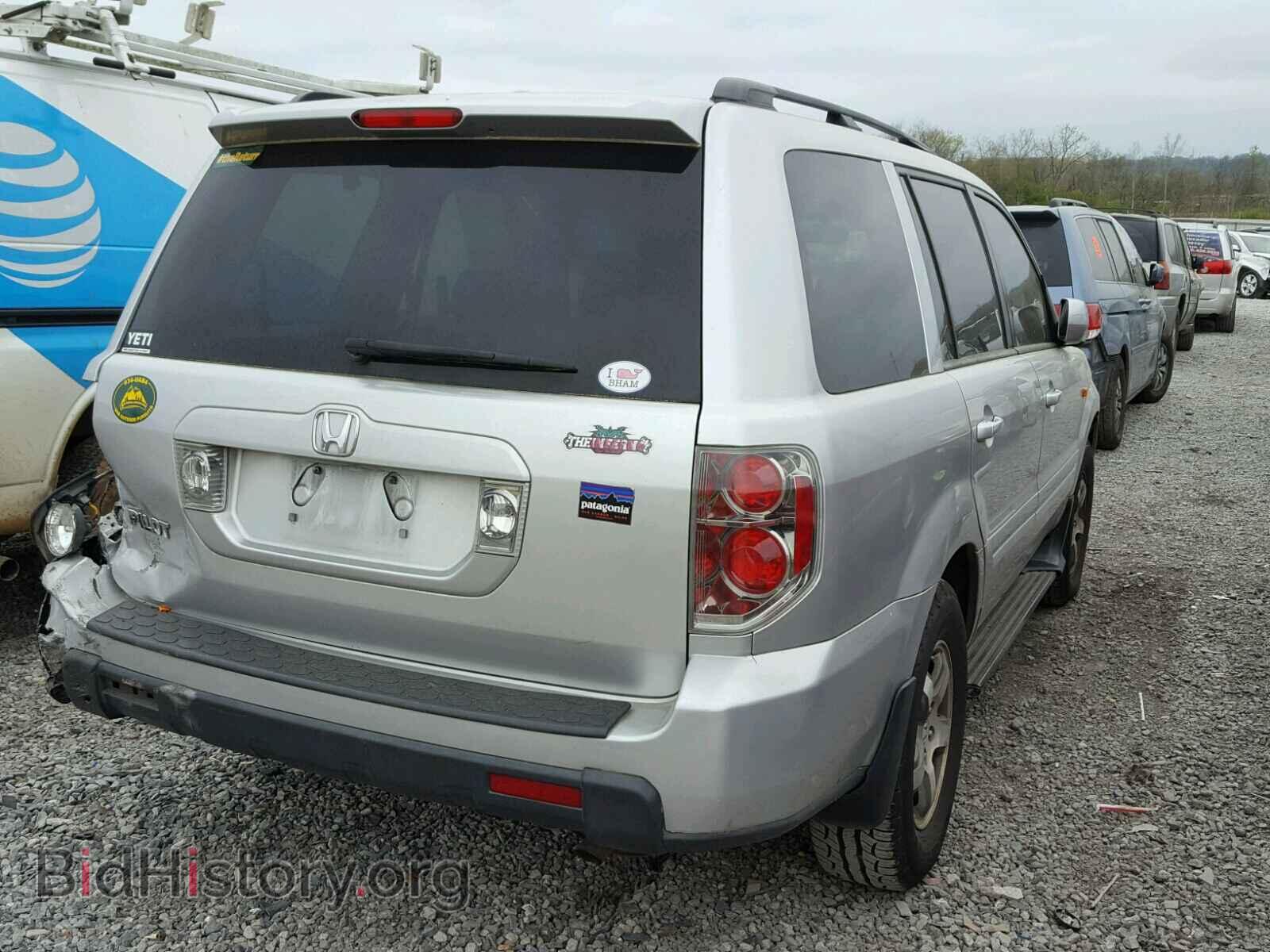 2007 HONDA PILOT - VIN: 5FNYF28547B007347 - Фото 4