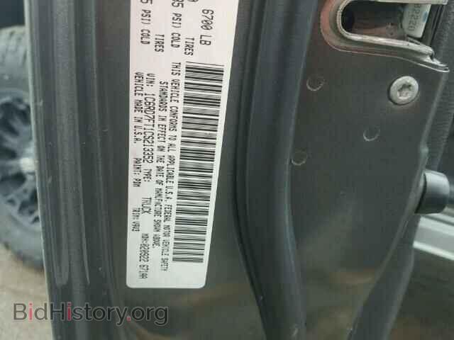 2012 DODGE RAM 1500 - VIN: 1C6RD7FT1CS213352 - Фото 10