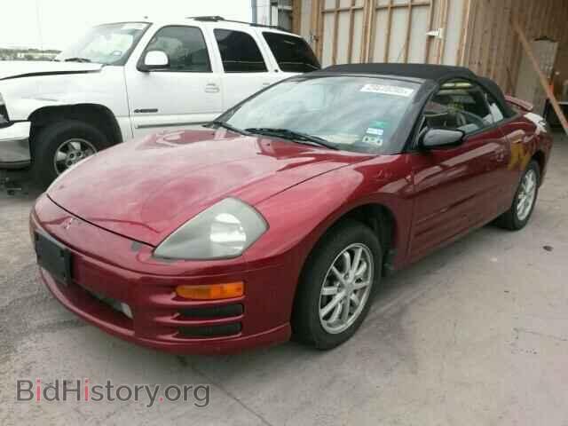 2001 MITSUBISHI ECLIPSE - VIN: 4A3AE45G01E216810 - Фото 2