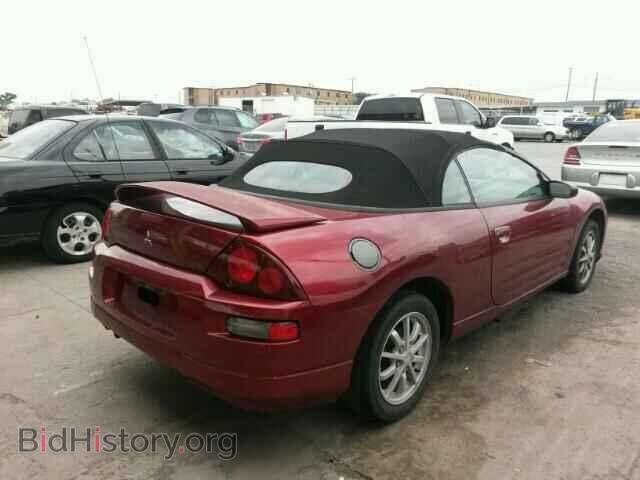 2001 MITSUBISHI ECLIPSE - VIN: 4A3AE45G01E216810 - Фото 4