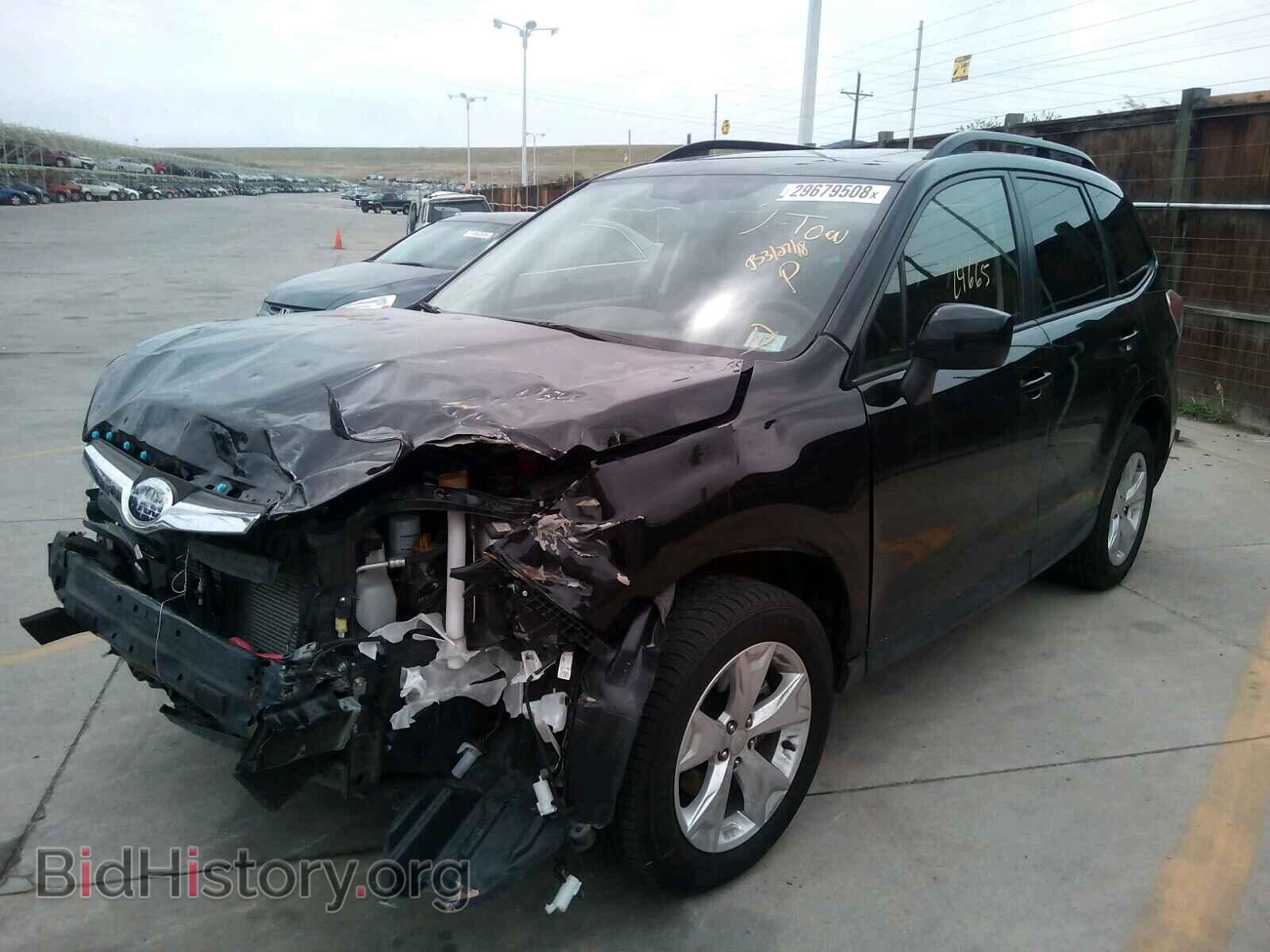 2016 SUBARU FORESTER - VIN: JF2SJADC5GH560383 - Фото 2