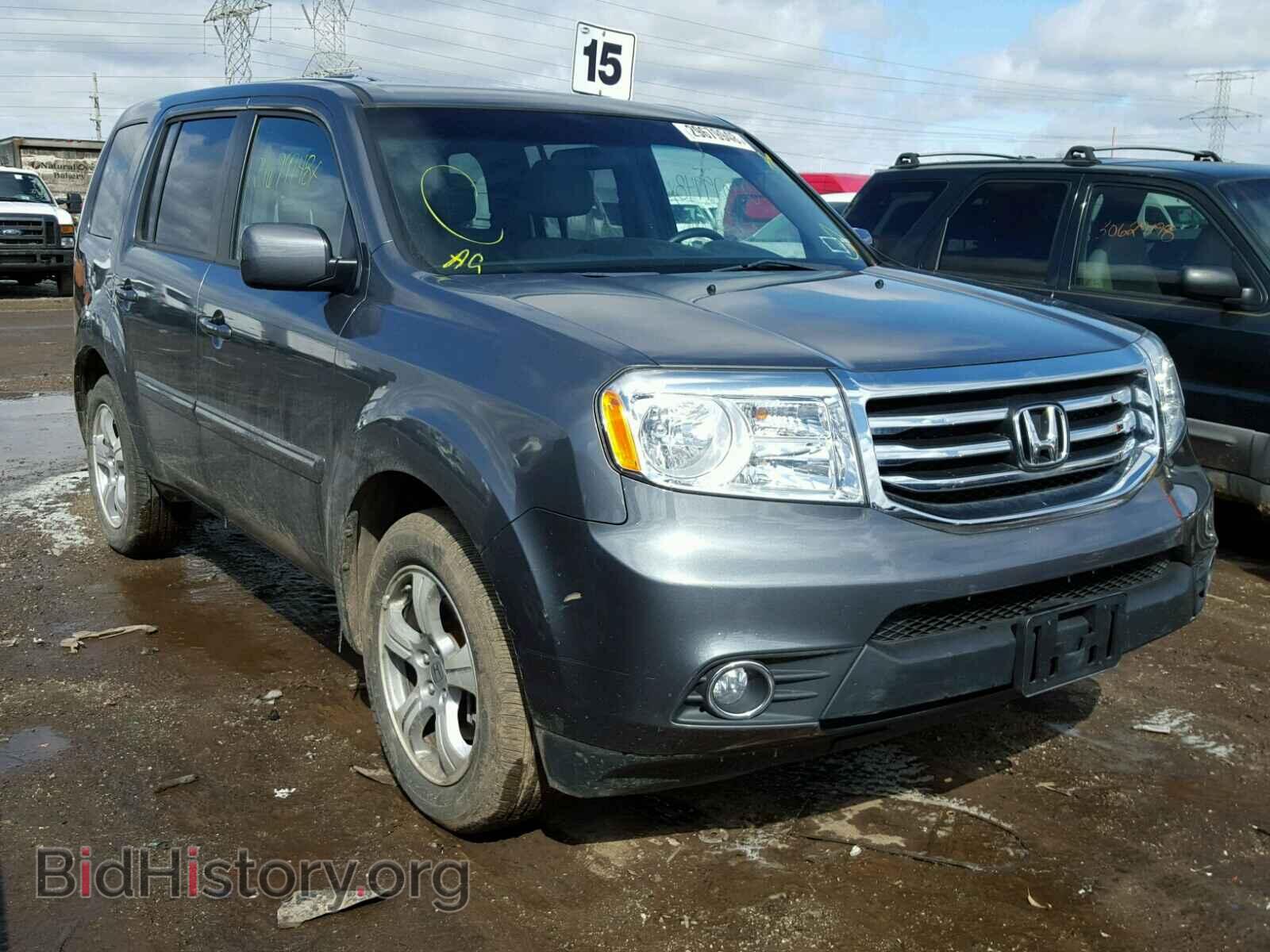 Фотография 5FNYF4H49CB008698 - HONDA PILOT 2012