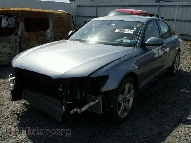 2013 AUDI A6 - VIN: WAUGGAFC2DN076259 - Фото 2