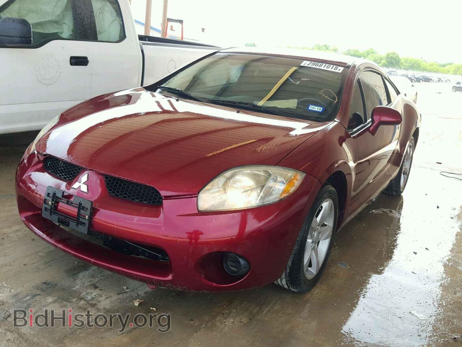 2006 MITSUBISHI ECLIPSE - VIN: 4A3AK24F16E039262 - Фото 2