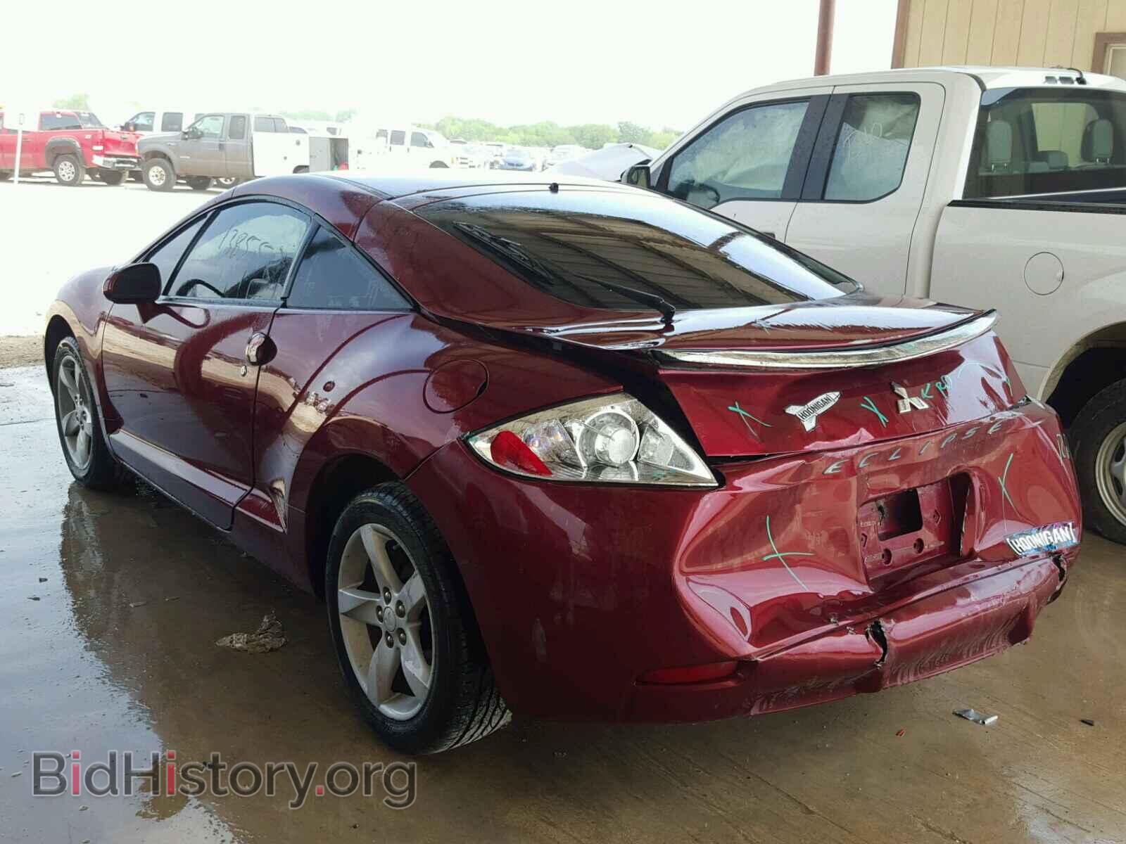 2006 MITSUBISHI ECLIPSE - VIN: 4A3AK24F16E039262 - Фото 3