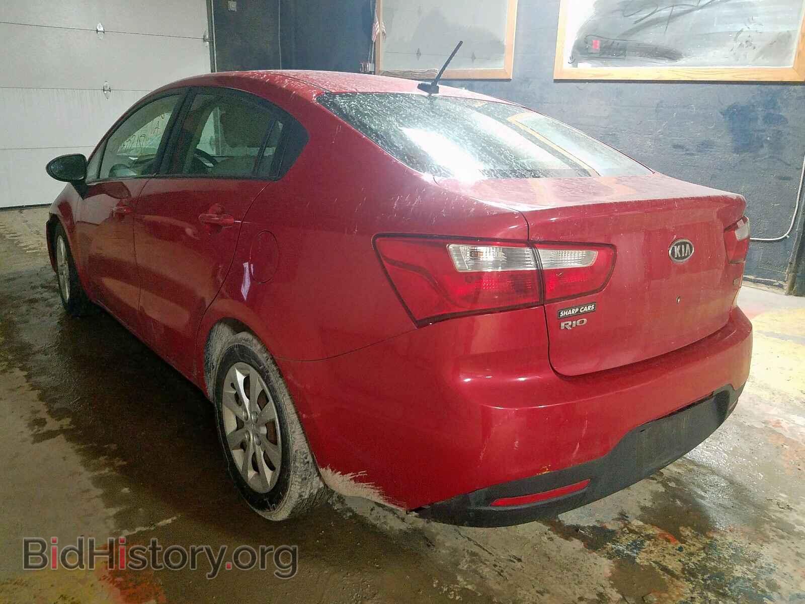 2012 KIA RIO - VIN: KNADM4A38C6059351 - Фото 3