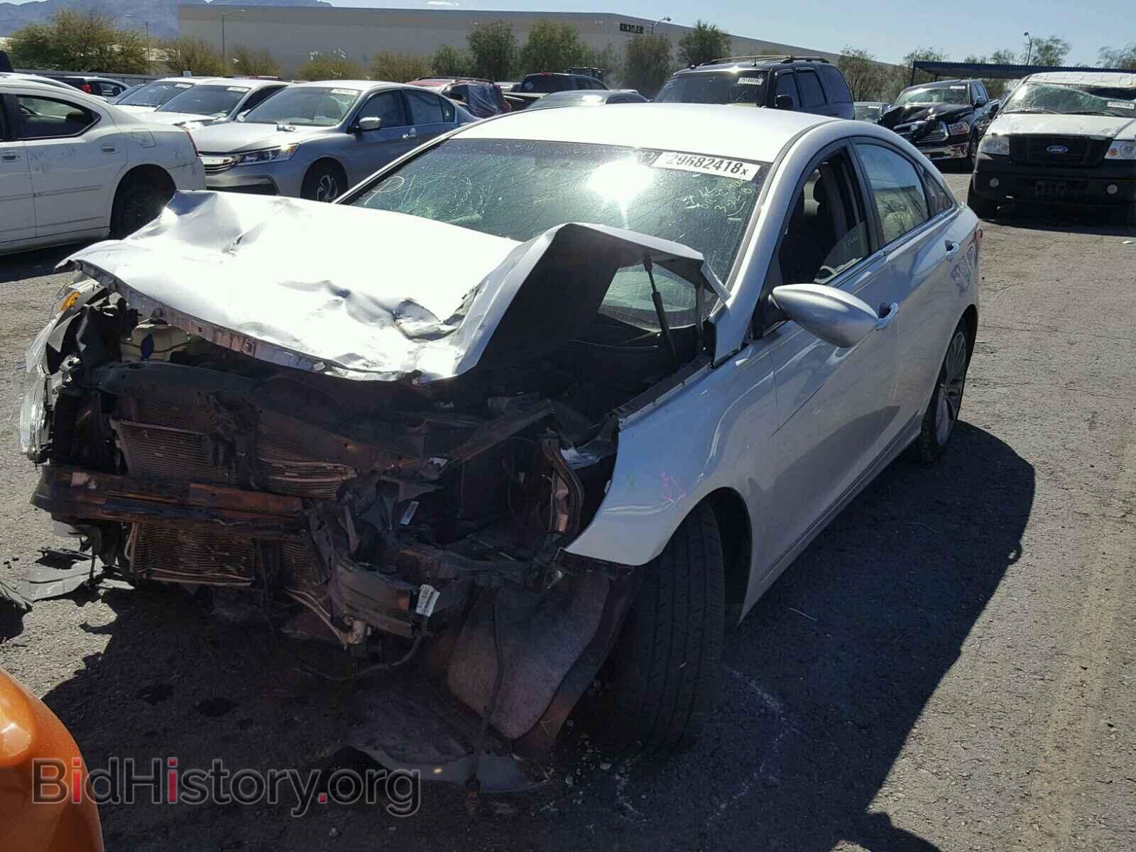 2012 HYUNDAI SONATA - VIN: 5NPEC4AC6CH424609 - Фото 2