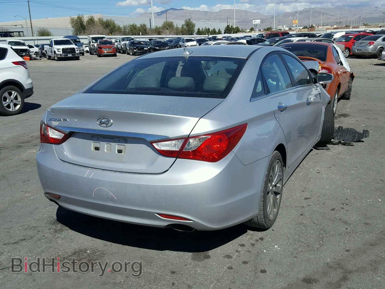 2012 HYUNDAI SONATA - VIN: 5NPEC4AC6CH424609 - Фото 4