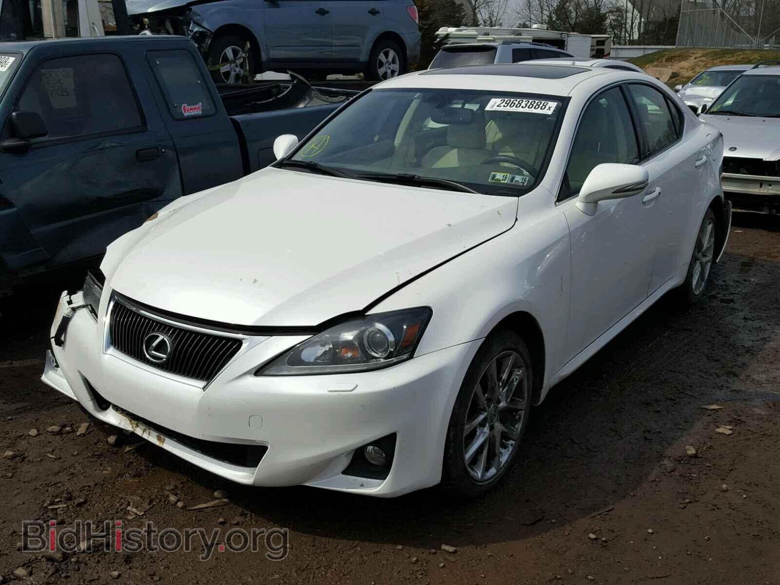 2011 LEXUS IS350 - VIN: JTHCE5C24B5001732 - Фото 2