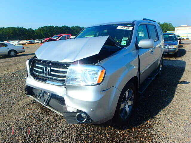 2013 HONDA PILOT - VIN: 5FNYF3H91DB024353 - Фото 2