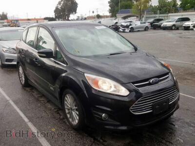 2016 Ford CMAX C-Max Prem, black — VIN 1FADP5CUXGL112327, Copart