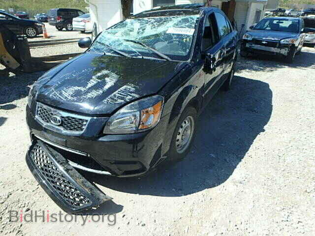 2011 KIA RIO - VIN: KNADH4A35B6748394 - Фото 2