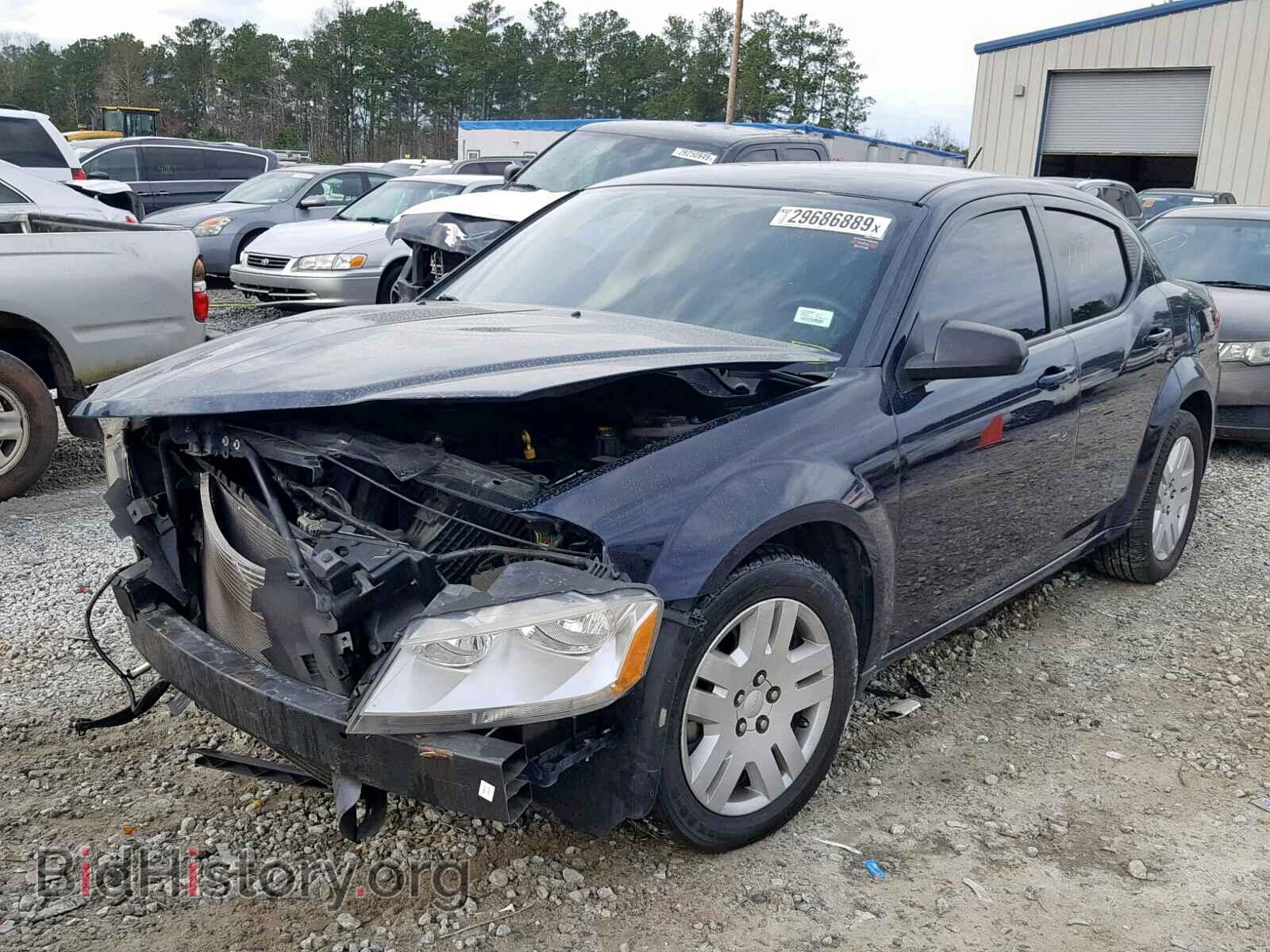2014 DODGE AVENGER - VIN: 1C3CDZAB9EN143887 - Photo 2