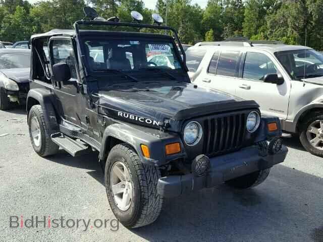 Photo 1J4FA69S63P363472 - JEEP WRANGLER 2003