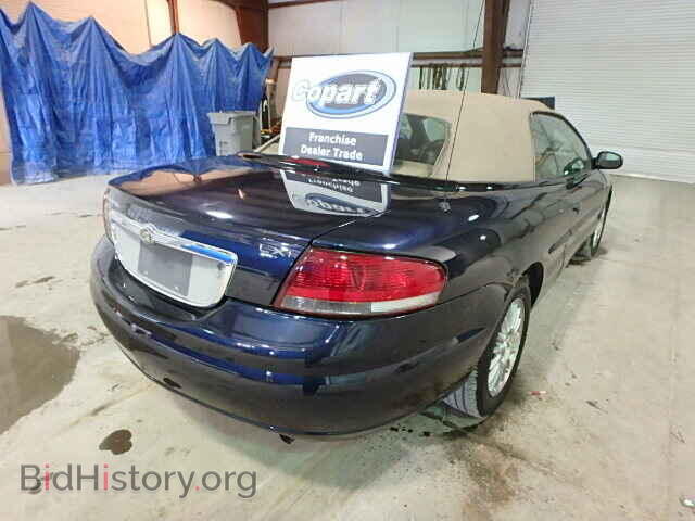 2004 CHRYSLER SEBRING - VIN: 1C3EL55RX4N132973 - Фото 4