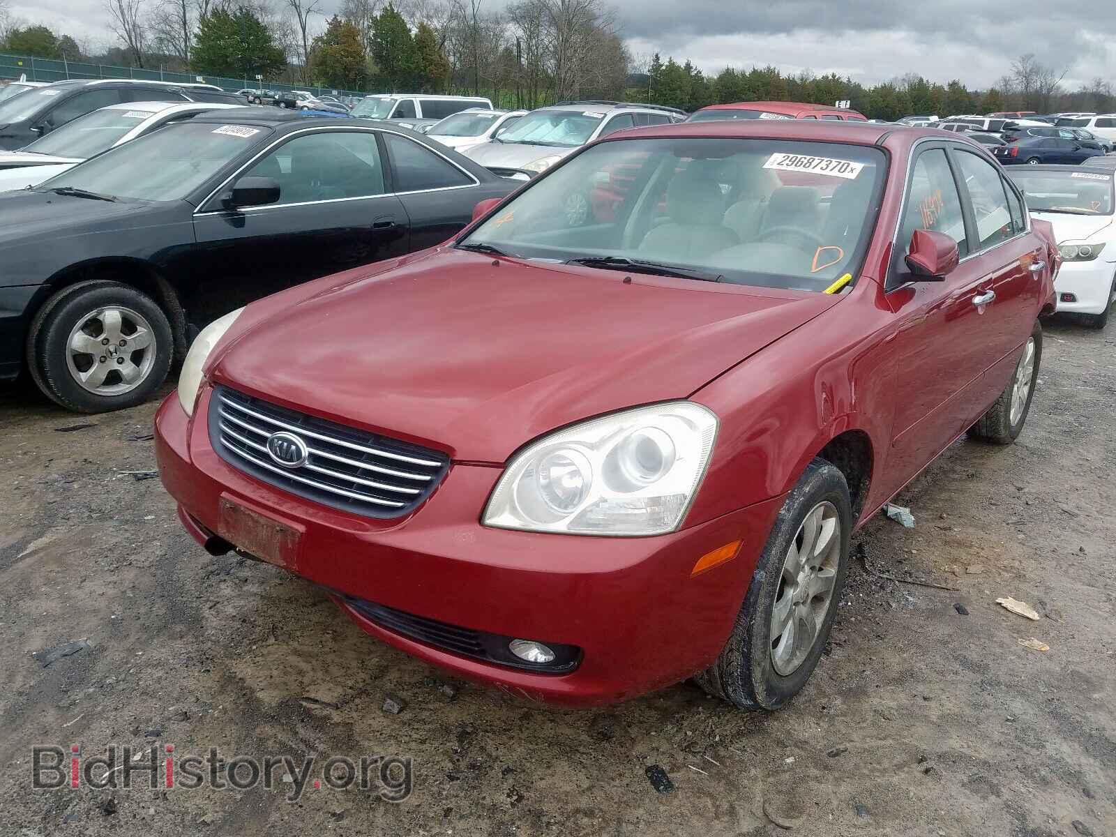 2008 KIA OPTIMA - VIN: KNAGE123285259257 - Фото 2