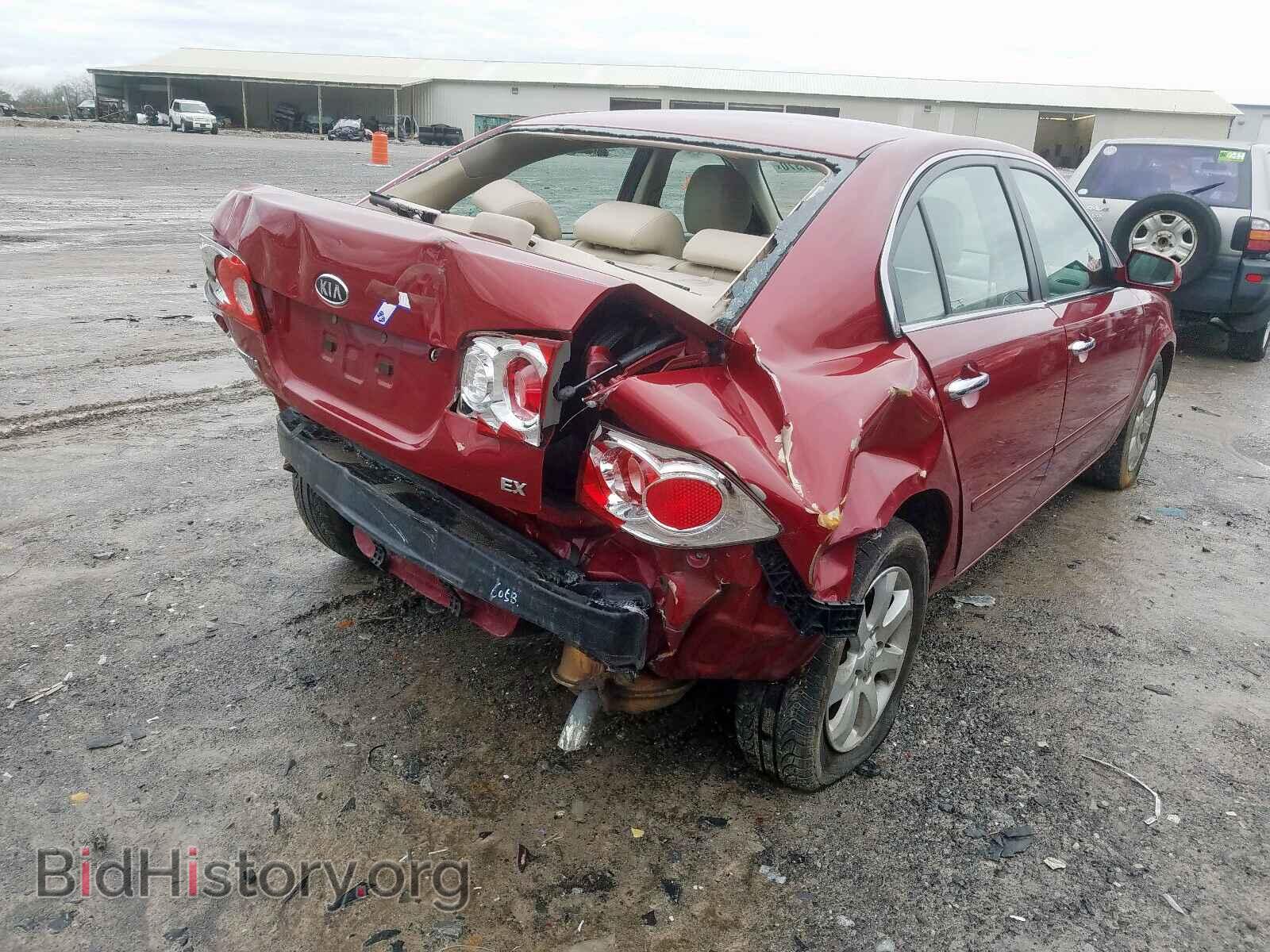 2008 KIA OPTIMA - VIN: KNAGE123285259257 - Фото 4