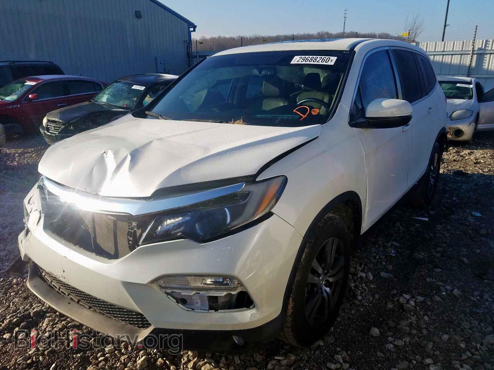 2016 HONDA PILOT - VIN: 5FNYF5H50GB030934 - Фото 2
