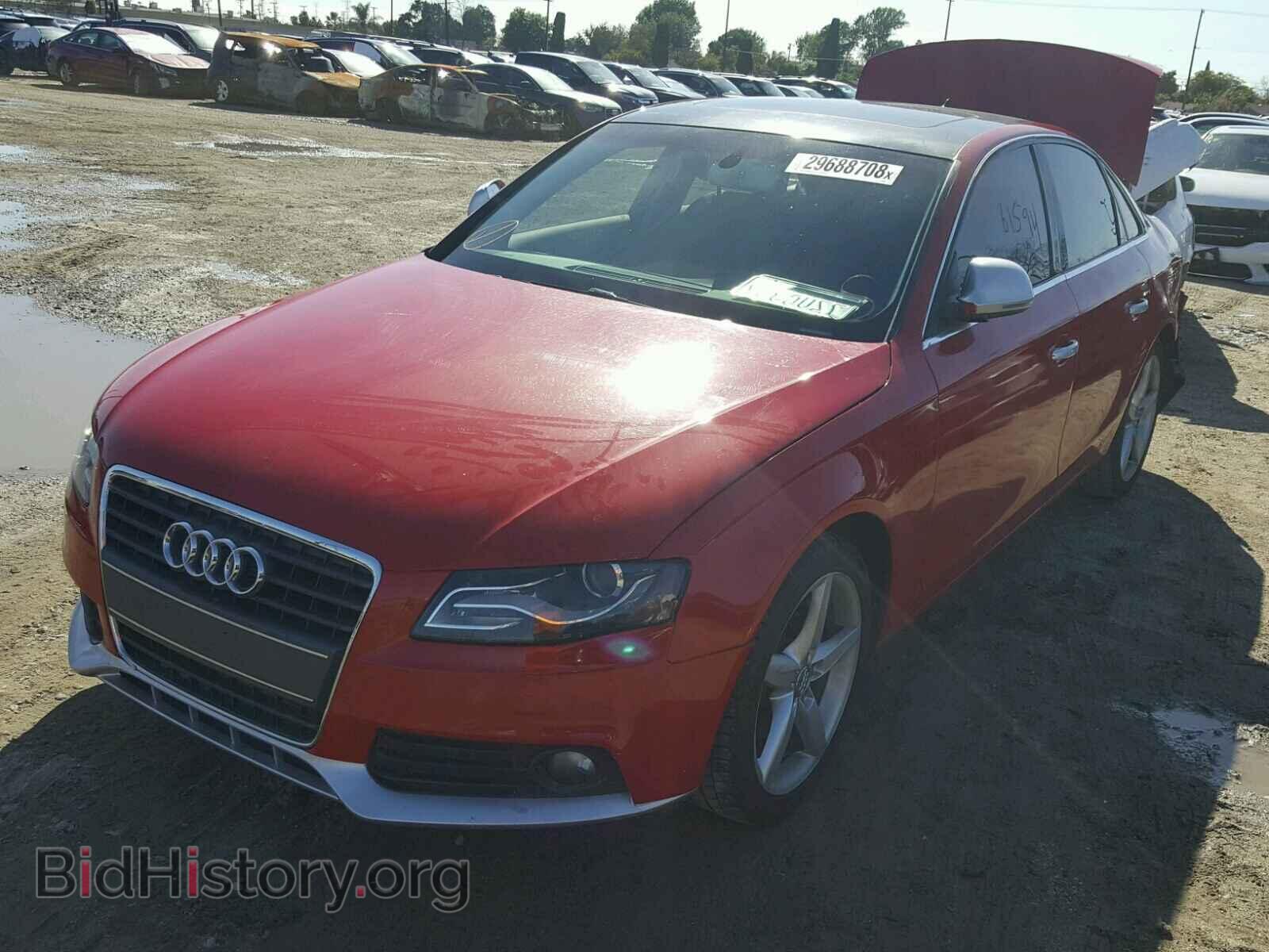2012 AUDI A4 - VIN: WAUAFAFL2CA118749 - Фото 2