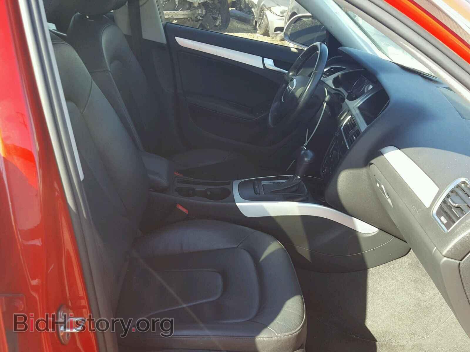 2012 AUDI A4 - VIN: WAUAFAFL2CA118749 - Фото 5