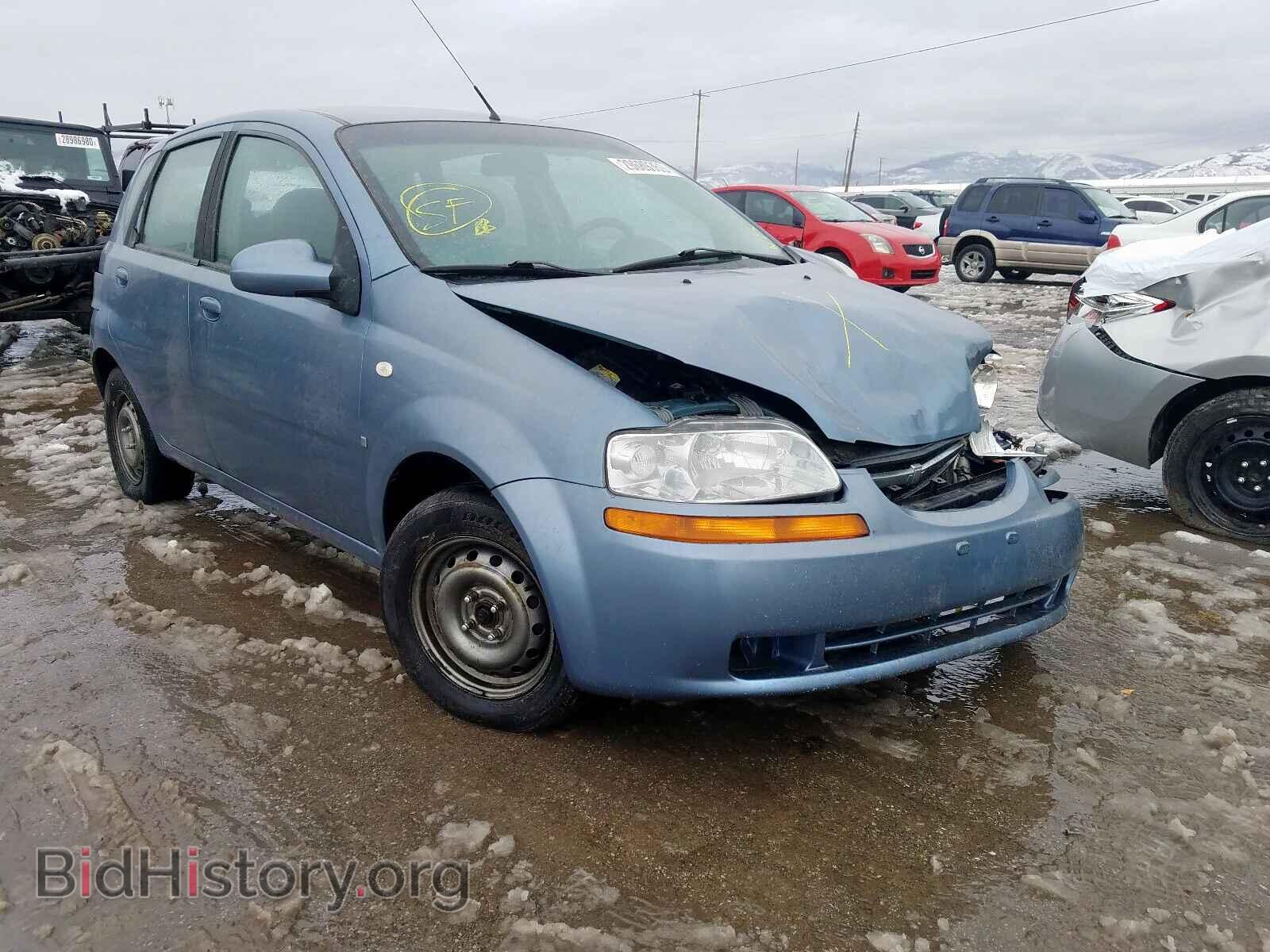 Фотография KL1TD66688B080655 - CHEVROLET AVEO 2008