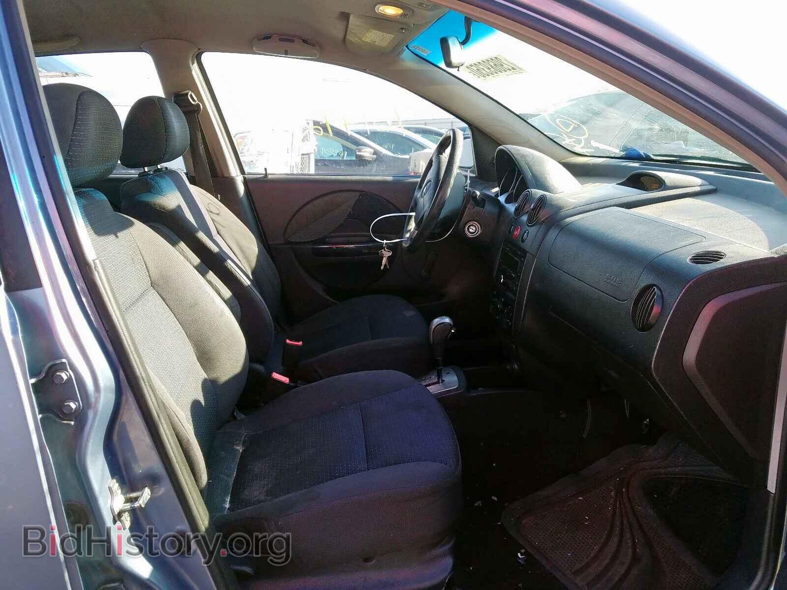 2008 CHEVROLET AVEO - VIN: KL1TD66688B080655 - Фото 5