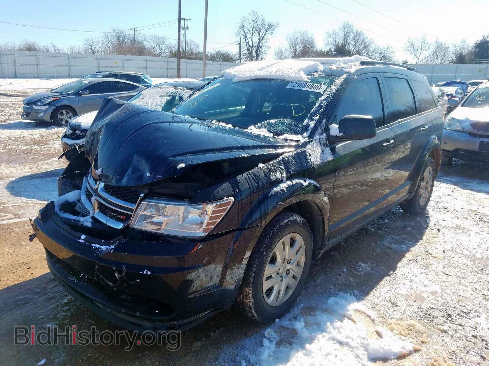 2017 DODGE JOURNEY - VIN: 3C4PDCAB5HT673045 - Фото 2