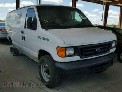 2006 Ford ECONOLINE, белый — VIN 1FTSE34L96HB44267, Copart