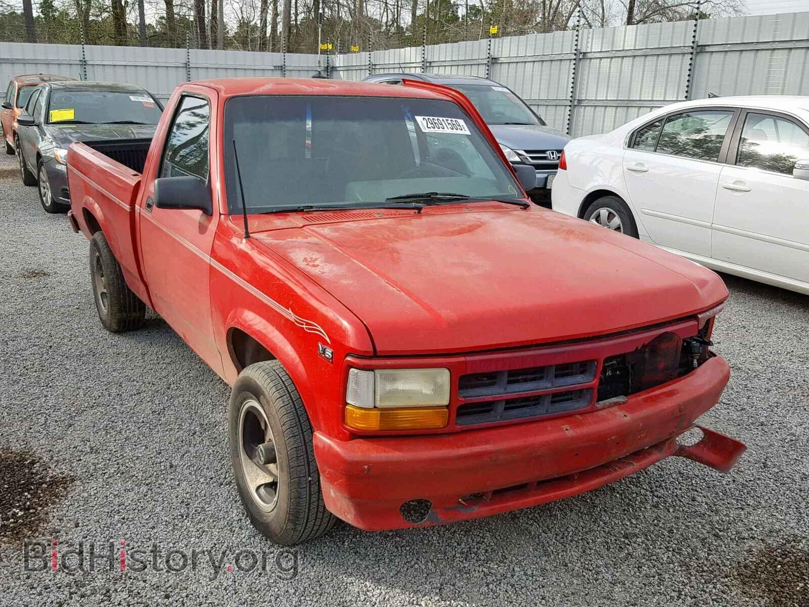 Фотография 1B7FL26X5TW708862 - DODGE DAKOTA 1996