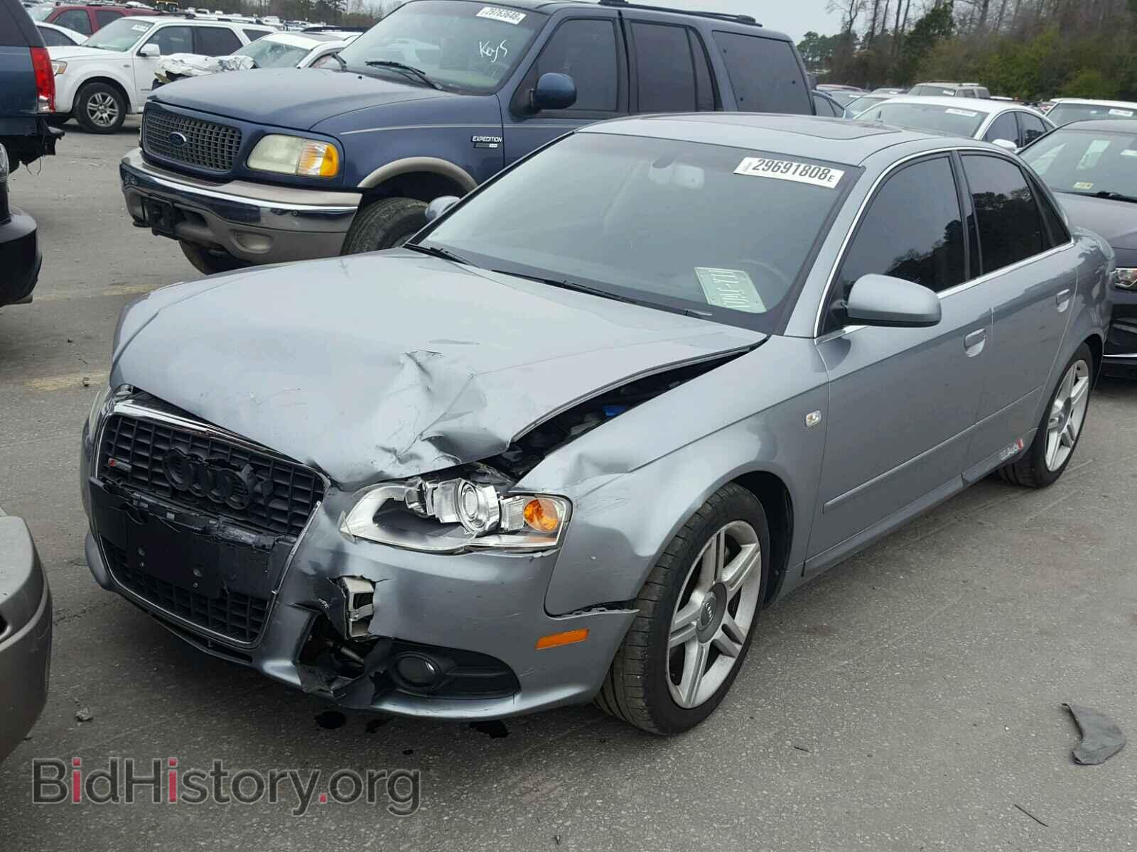 2008 AUDI A4 - VIN: WAUDF78E88A011291 - Фото 2