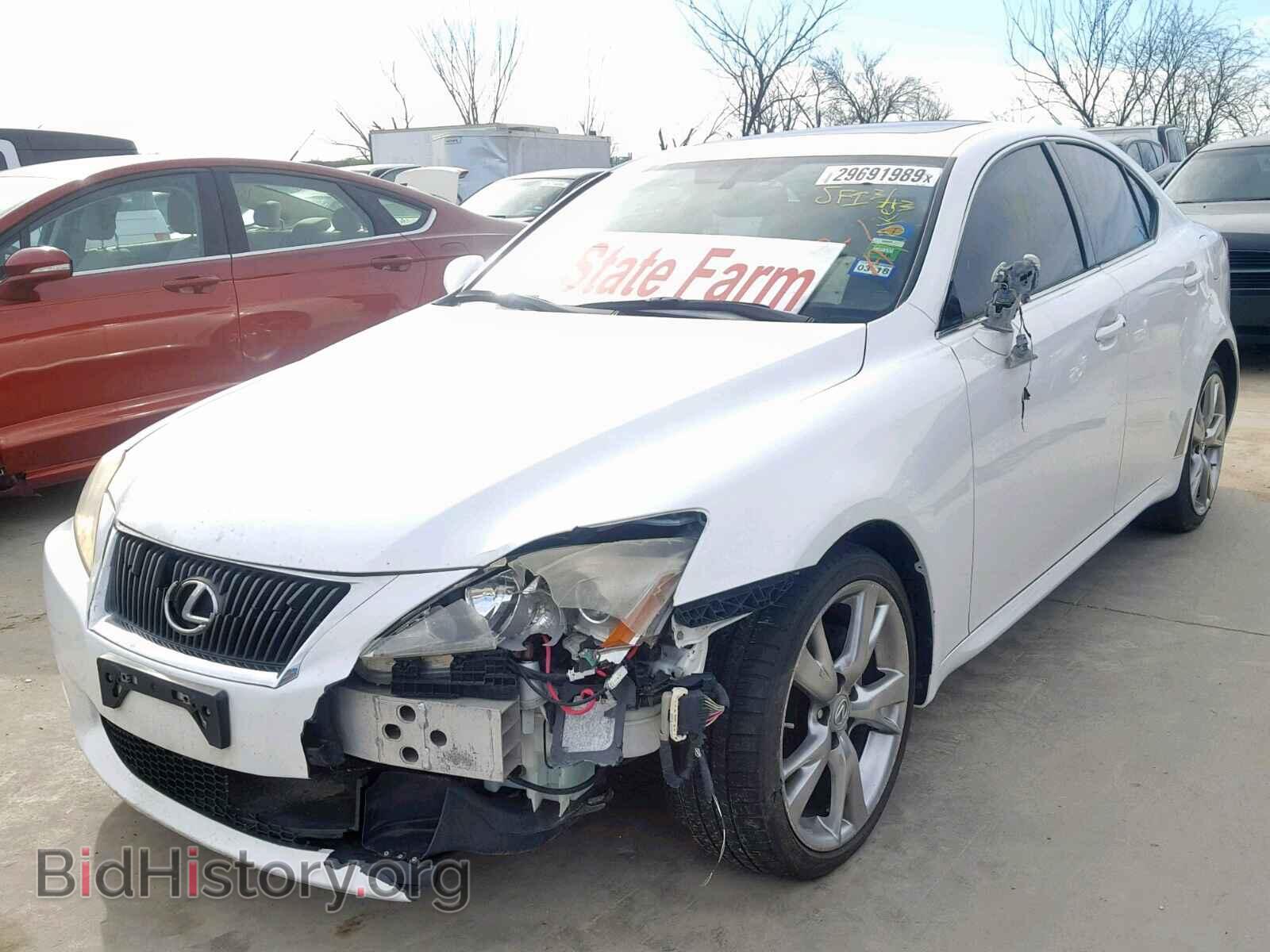 2010 LEXUS IS 250 - VIN: JTHBF5C28A5120892 - Фото 2