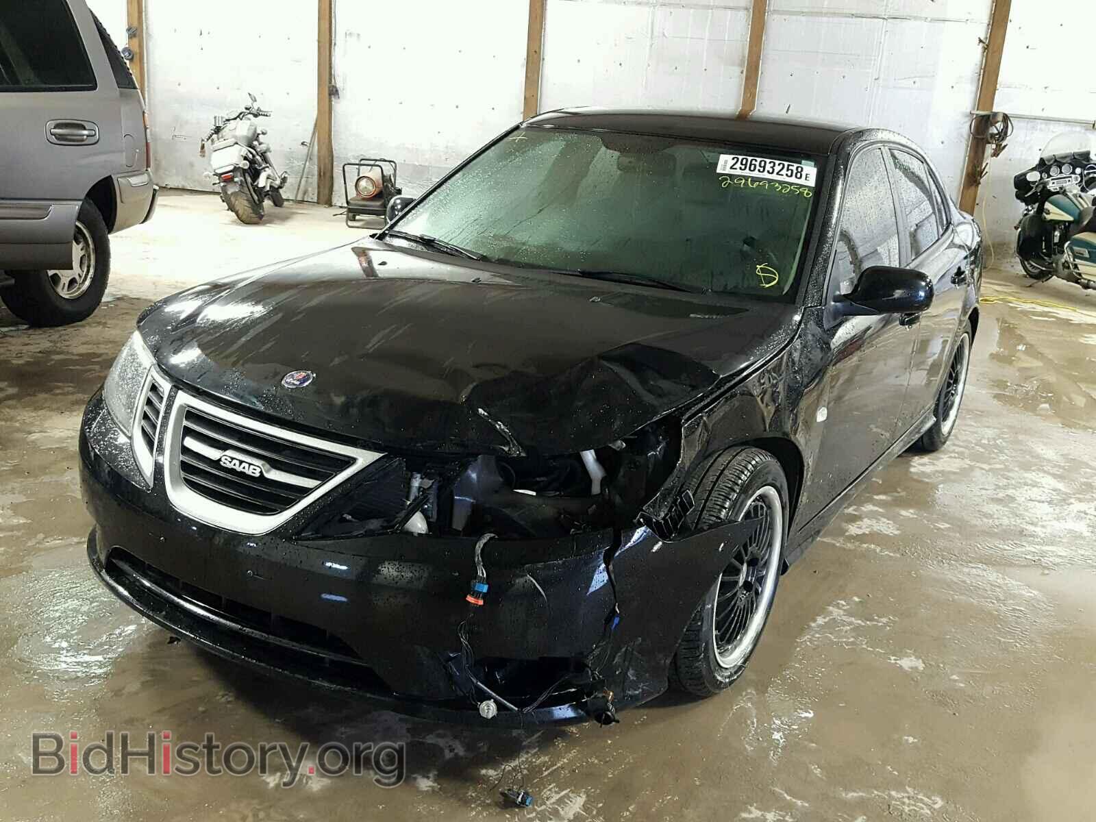 2011 SAAB 9 3 - VIN: YS3FA4MY7B1300624 - Фото 2