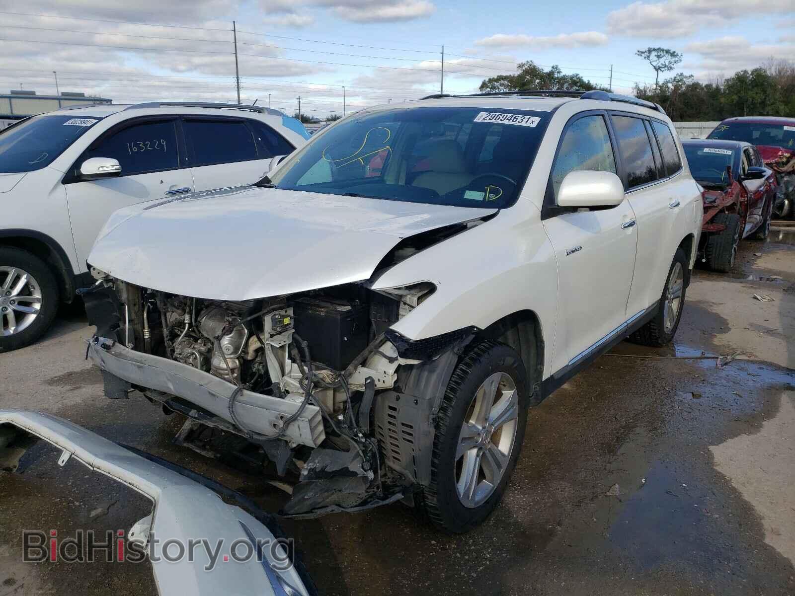2012 TOYOTA HIGHLANDER - VIN: 5TDYK3EH4CS082670 - Фото 2