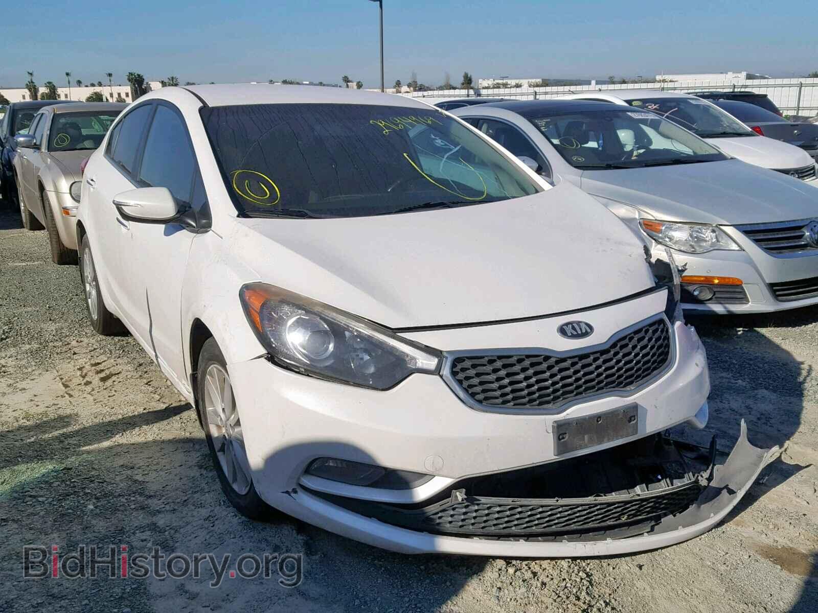 Фотография KNAFX4A83E5115569 - KIA FORTE 2014