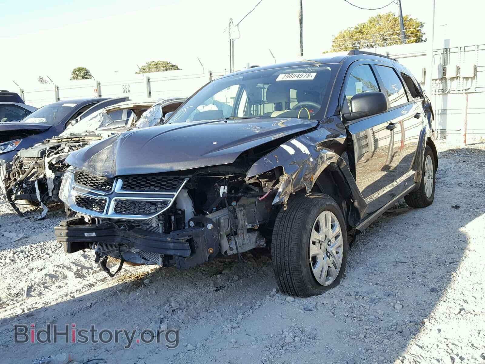 2017 DODGE JOURNEY - VIN: 3C4PDCAB7HT673287 - Фото 2