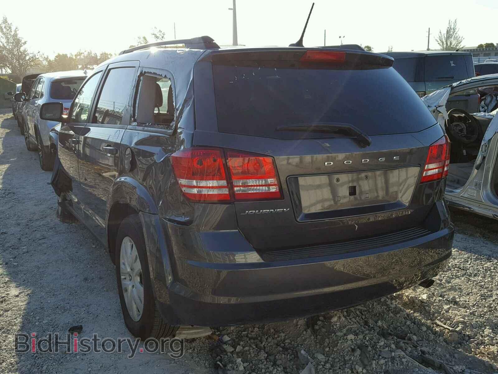 2017 DODGE JOURNEY - VIN: 3C4PDCAB7HT673287 - Фото 3