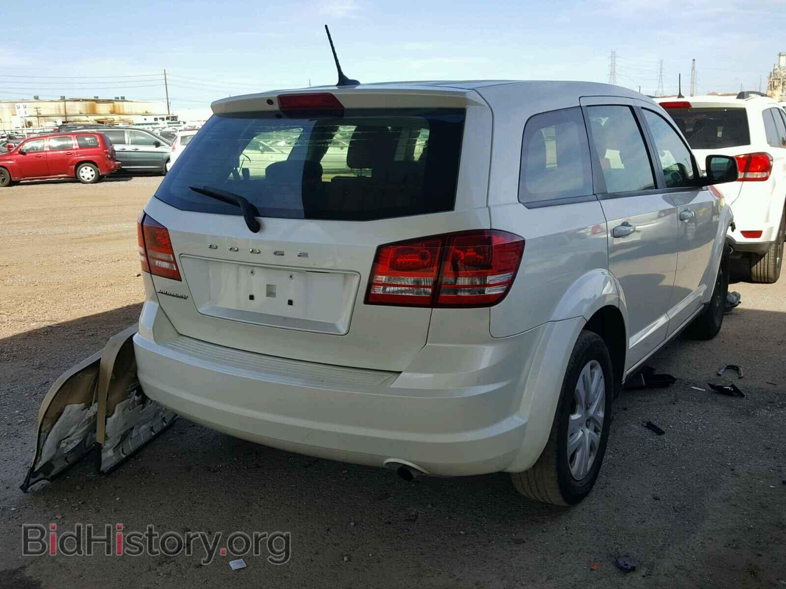 2014 DODGE JOURNEY - VIN: 3C4PDCAB6ET100912 - Фото 4