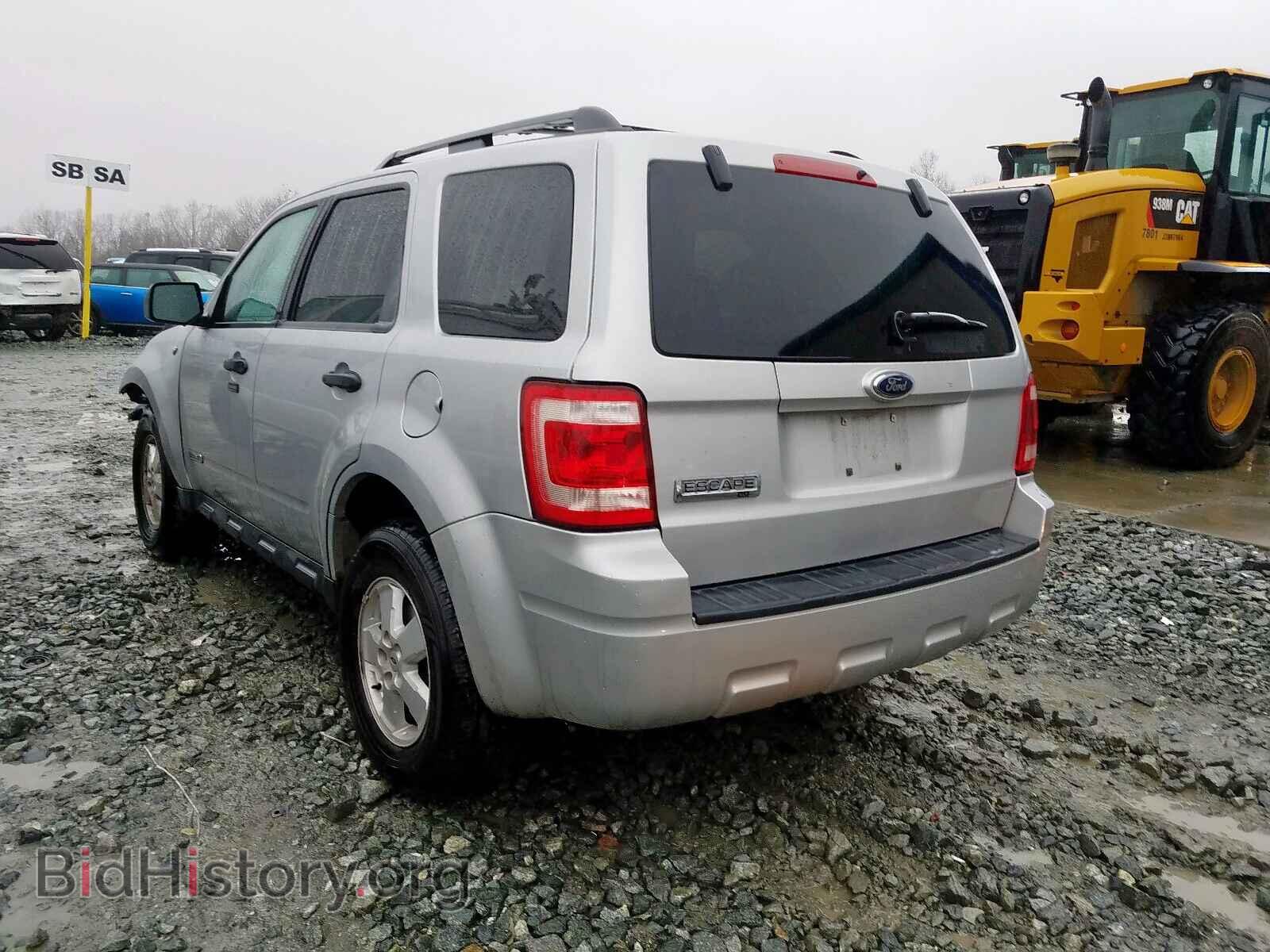 2008 FORD ESCAPE - VIN: 1FMCU03178KD76406 - Фото 3
