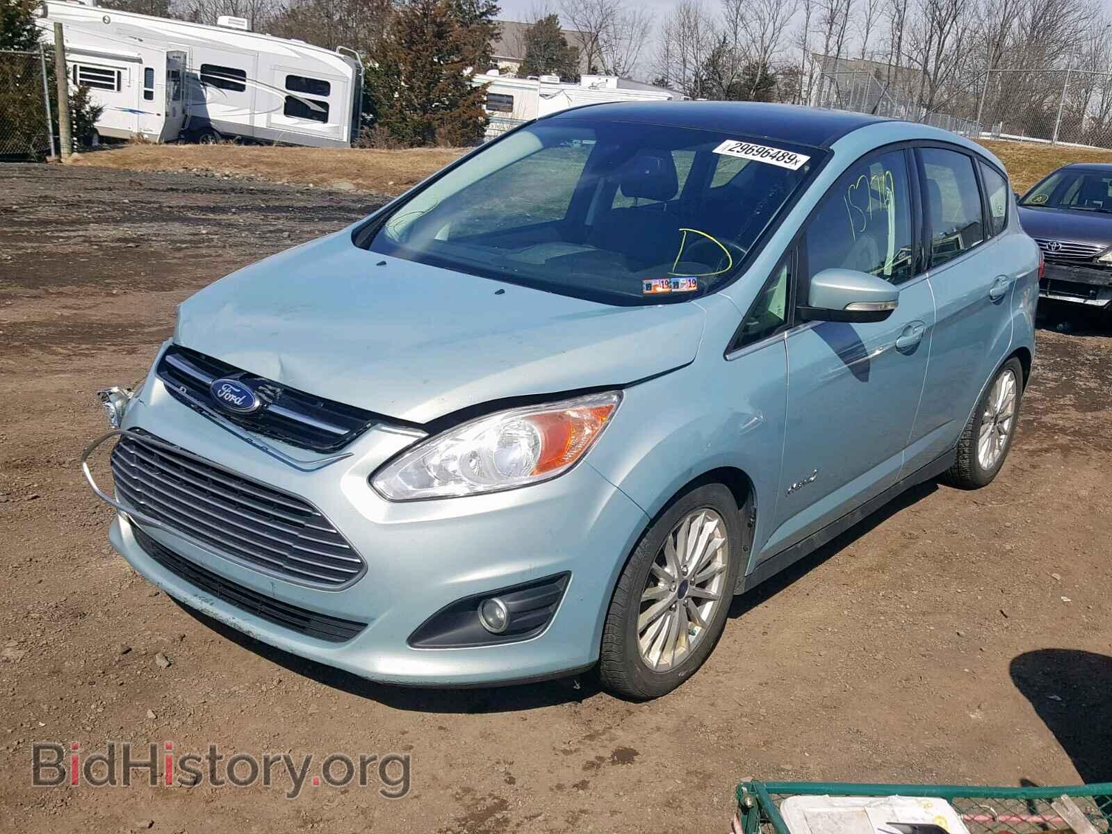2013 FORD C-MAX SEL - VIN: 1FADP5BU9DL555503 - Фото 2