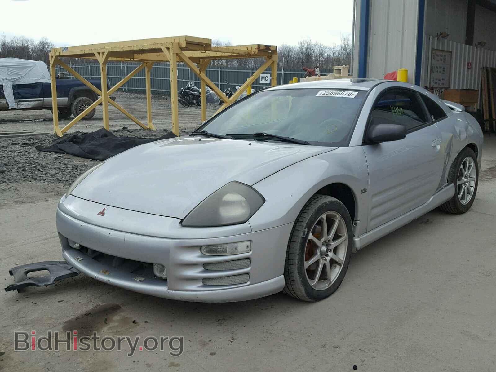 2001 MITSUBISHI ECLIPSE - VIN: 4A3AC54H11E012619 - Photo 2
