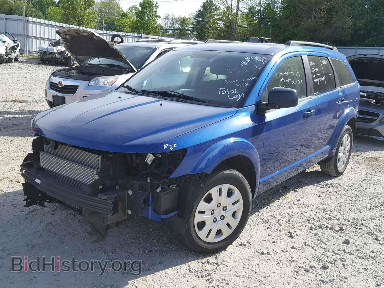 2015 DODGE JOURNEY - VIN: 3C4PDCAB9FT632916 - Фото 2